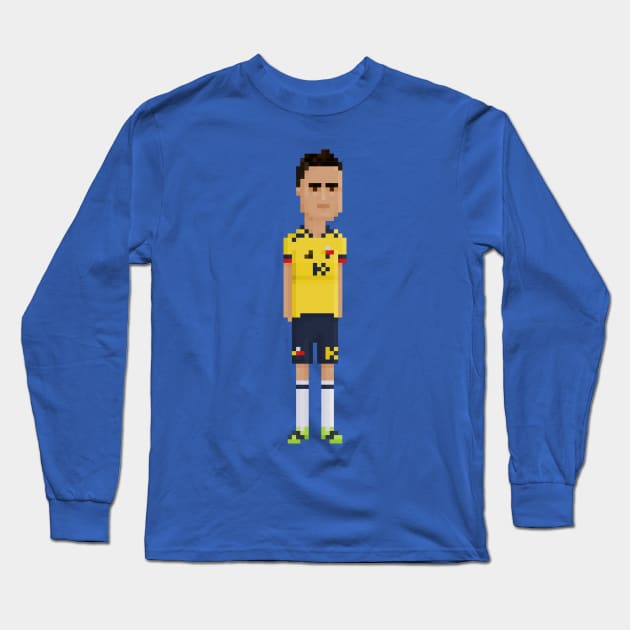 James Long Sleeve T-Shirt by PixelFaces